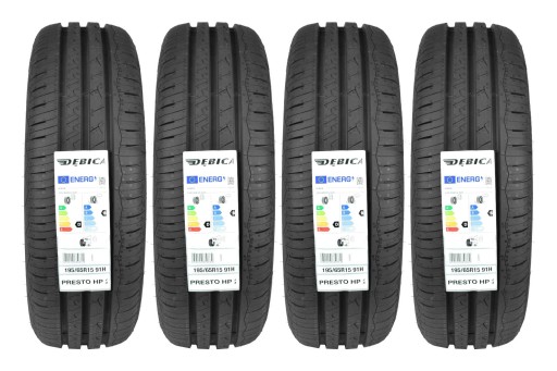 4 літні шини 195 / 65R15 Debica PRESTO HP2