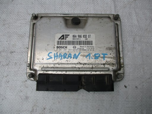 Vw sharan 1.8 t контролер двигуна 06a906032gt