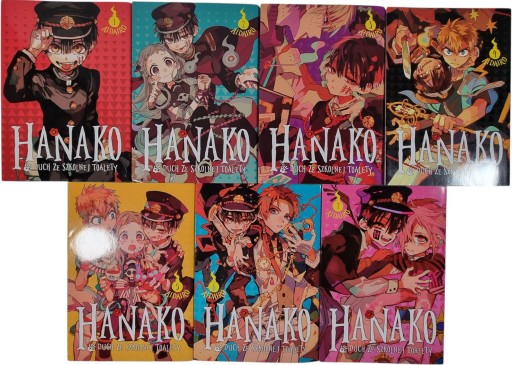 Zdjęcie egzemplarza: Hanako, duch ze szkolnej toalety 1-7 / Manga / AidaIro