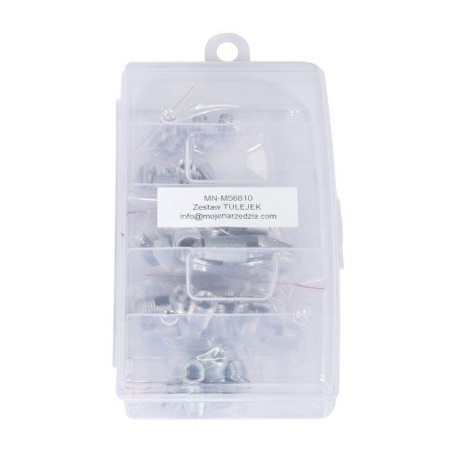 Самонарезающие втулки 50 шт.M5-M12