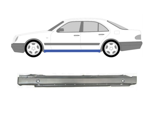 3268334216 - MERCEDES E W210 1995-1999 ЛЕВЫЙ ПОРОГ