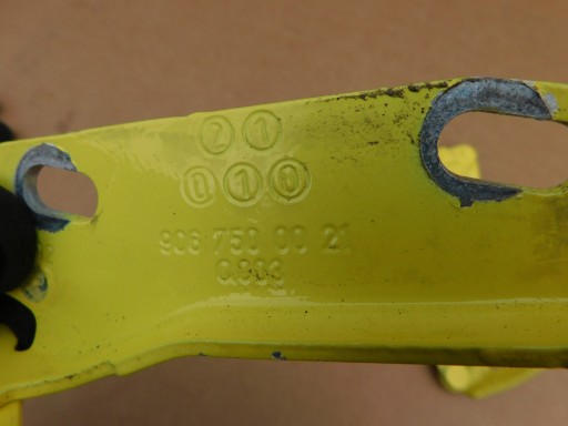Sprinter 906 VW Crafter hinge - bonnet hinges KOMPLET 2 szt zolte original