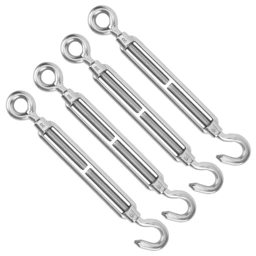 Болт с крюком M5 304 Eye M10 набор 8шт