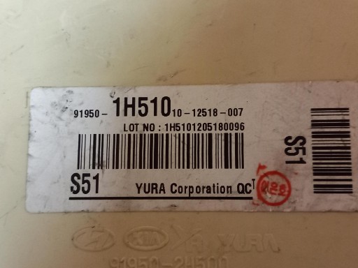 compartment module BSI KIA PROCEED and 1.6 CRDi 91950-1H510 06-12