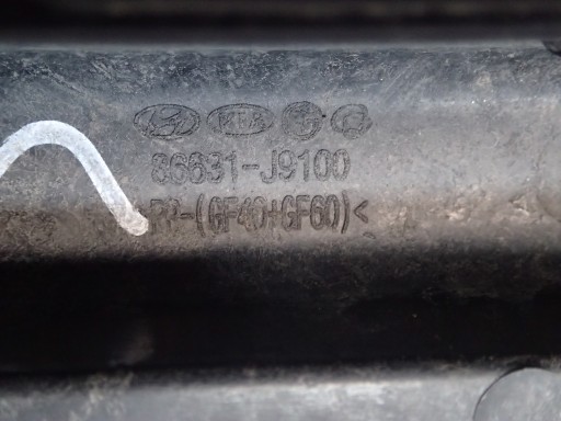BUMPER SUPPORT REAR PART HYUNDAI KONA 86631-J9100
