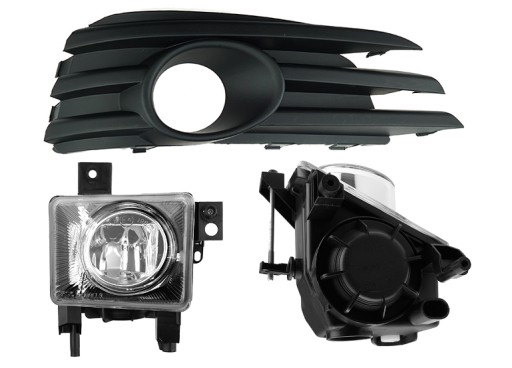 5519302E - ГАЛОГЕН + РЕШІТКА OPEL VECTRA C, 2005-2008 П