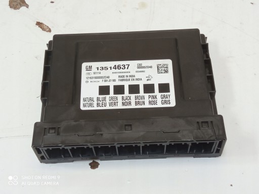 OPEL ASTRA K Unité commande confort 13514637