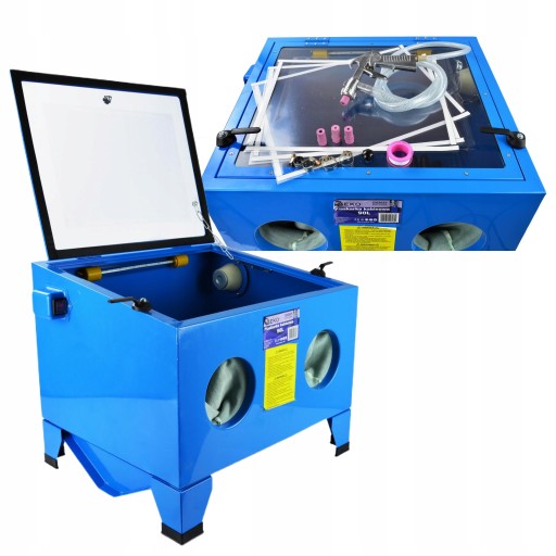 СТАЦИОНАРНАЯ КАБИНА ПЕСКОСТРОЙНАЯ МАШИНА, МАСТЕРСКАЯ КАМЕРА 90Л, ПЕСКОСТРОЙНАЯ ОЧИСТКА + ФОРСУНКИ