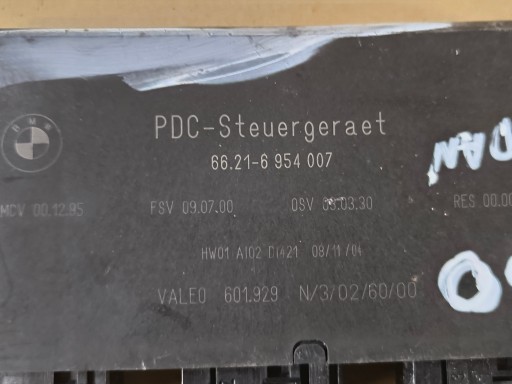 BMW 5 E60 E61 module control unit of the parking PDC + connecting spoiler 6954007