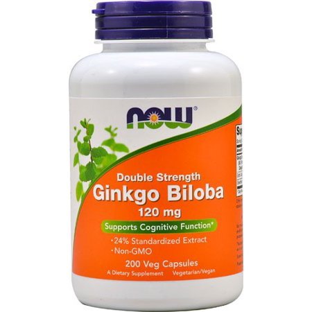 NOW FOODS Ginkgo Biloba - Ginkgo Biloba Japonský extrakt (200 kaps.)