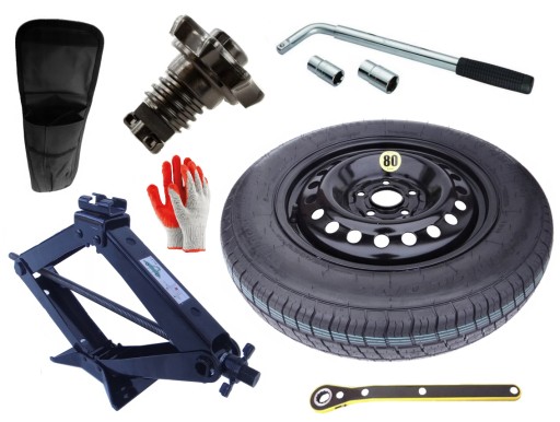 Подъездное колесо R16 SKODA KAROQ (2017 -) с комплектом