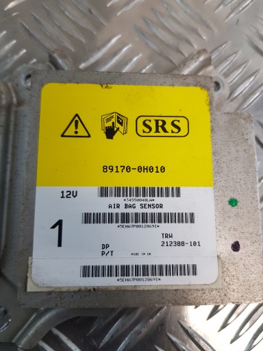 SENSOR modulo airbag 891700H010 PEUGEOT 107 06r.