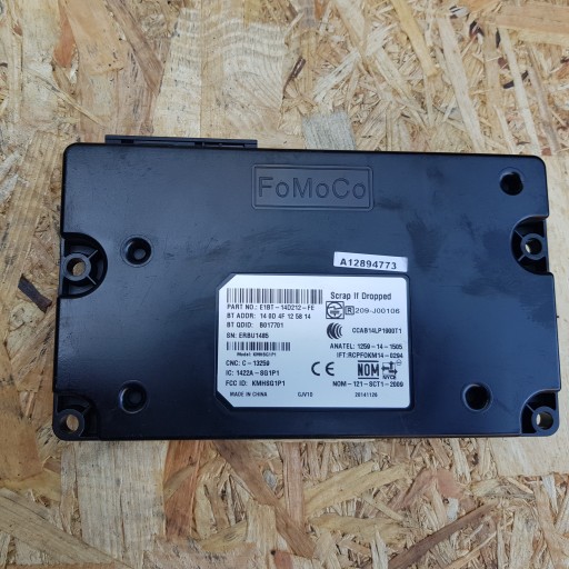 FORD FOCUS MK3 modul BLUETOOTH E1BT-14D212-FE