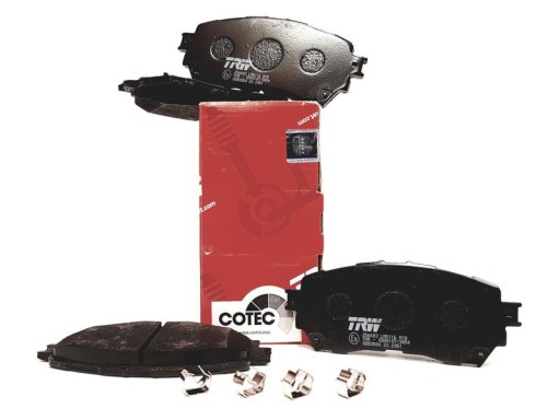 TRW ГАЛЬМІВНІ КОЛОДКИ ПЕРЕДНІ GDB3580