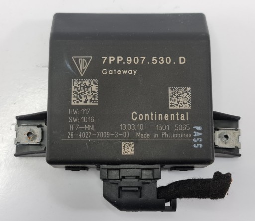 Модуль шлюза porsche cayenne ii 7p5 7pp907530d