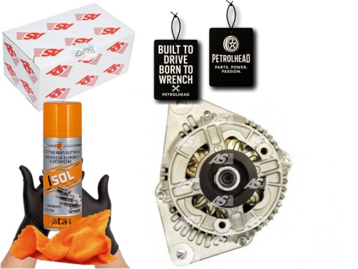 ASPA0172#ECS-PCP+K - Генератор mercedes-benz 200 2.0 00-03 as-pl #petrolhead pro+ kit4