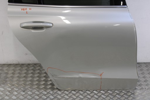 door right rear part rear. complete VOLVO S60 V60 III 3 KOMBI 2.0D