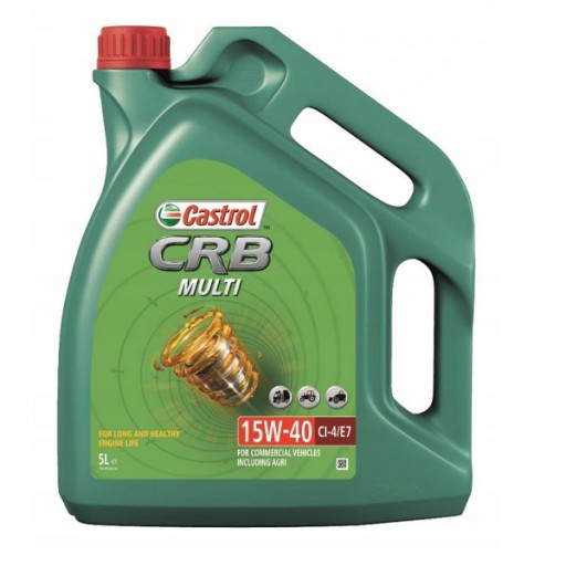 Масло CASTROL 15W40 CRB MULTI 5L CI4 / E7