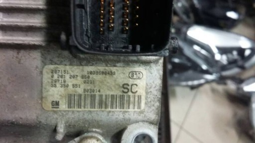 Computer Bedienteil 55350551 sc OPEL CORSA C