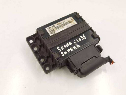 control unit of tension Skoda Superb 2 facelift 3T 2014 3AA919041A