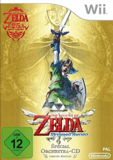The Legend of Zelda: Skyward Sword Nintendo Wii pudełkowa - Stan