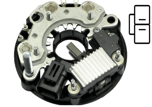 Arr2017 випрямляч, регулятор генератора, альмера