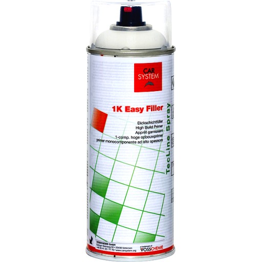 CARSYSTEM 1K Easy Filler Spray белая грунтовка