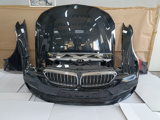8655846, 8677740, - КОМПЛЕКТАЦІЯ ПЕРЕДНЯ BMW 6 GT G32 475 КАПОТ ЧОРНИЙ САПФІР, КРИЛА, РЕМІНЬ БАМПЕРА
