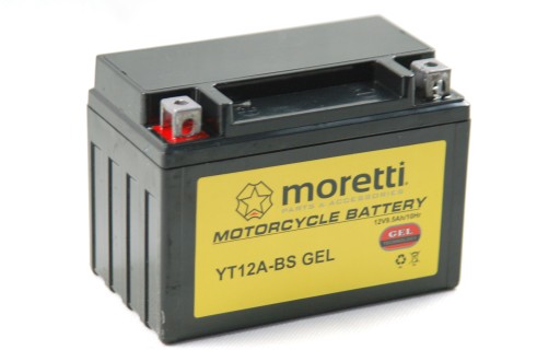 АККУМУЛЯТОРНАЯ БАТАРЕЯ MORETTI MT12A-BS YT12A-BS SV 650
