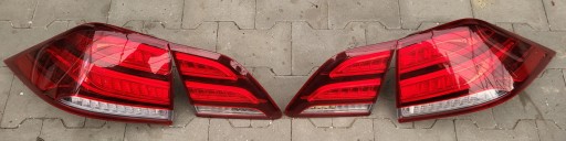 Комплект задніх ліхтарів mercedes gle w166 світлодіодні оригінальні європа