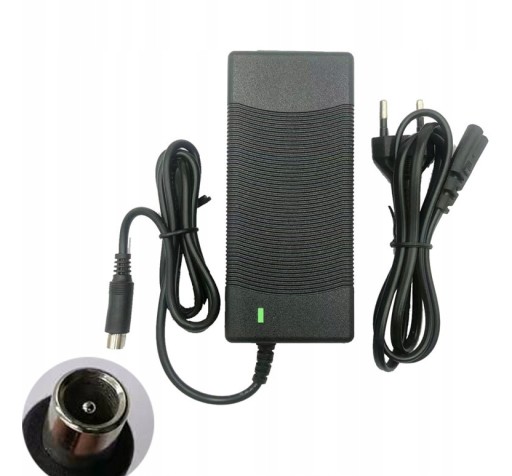 БЛОК ЖИВЛЕННЯ ЗАРЯДНИЙ ПРИСТРІЙ 42В 3-контактний зарядний пристрій для скейтборду