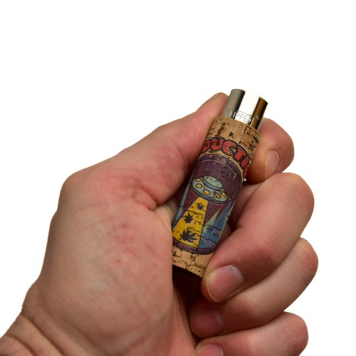 Газова запальничка Clipper Plug THC Alien