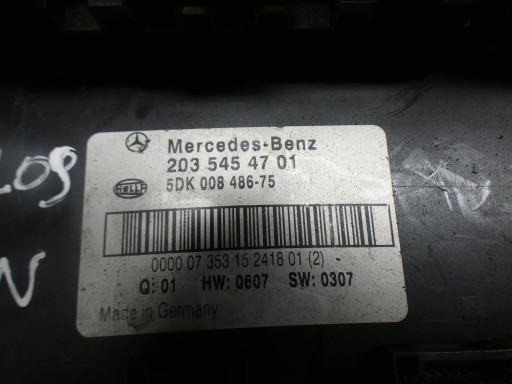 MERCEDES W203 modulo SAM 2035454701 5DK008486-75