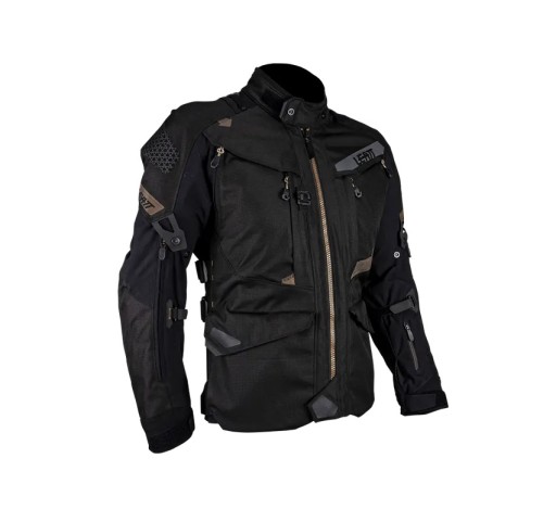 КУРТКА LEATT NEW ADV MULTITOUR 7.5 СТЕЛС ЧЕРНАЯ/ЗОЛОТАЯ РАЗМЕР XL