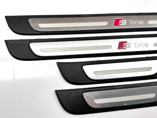 AUDI A3 8V SLINE Sportback moulding mouldings threshold OZDOBNE KOMPLET 8V4853491B