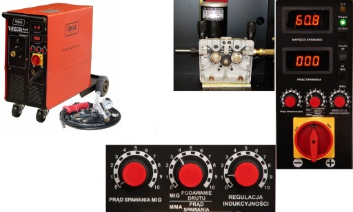 Напівавтоматичний зварювальний апарат V-MIG 330 4x4 DIGITAL MMA