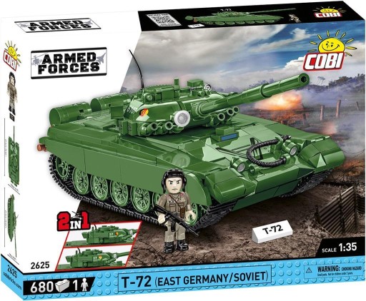 ARMED FORCES T-72 (EAST GERMANY/SOVIET), COBI