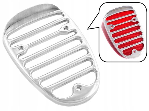 GR-024 - ГРИЛЬ КРИШКА ЛАМПИ YAMAHA XVS 650 1100 DRAG STAR