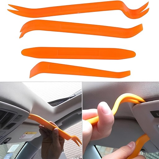 НАБОР 4x СЪЕМНИК ДЛЯ СЪЕМНИКОВ РЫЧАГ ОТКРЫТИЯ ВЕДРО ДЛЯ РАДИО СПИСКА ОБИВКИ