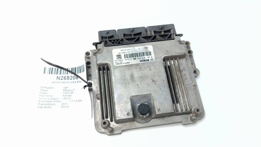 Computer DES MOTORS ECU 237106319R 1.5 DCI RENAULT CAPTUR und