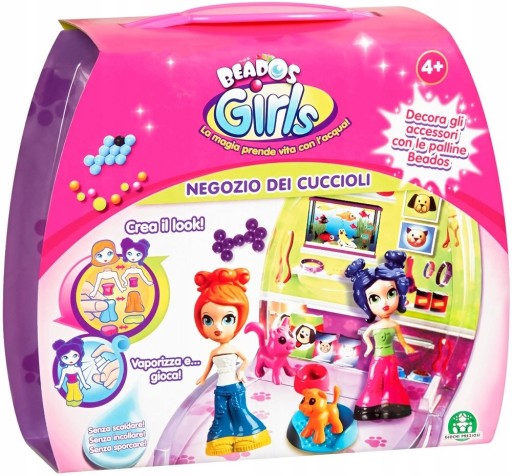 BEADOS GIRLS МАГІЧНІ ЛЯЛЬКИ З ВОДЯНОГО БІСЕРУ 150