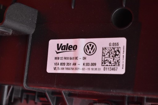 gruppo stufa riscaldamento completa EU 1EA820351AN VW ID.3 1 e 62Ah 204 KM 19-21