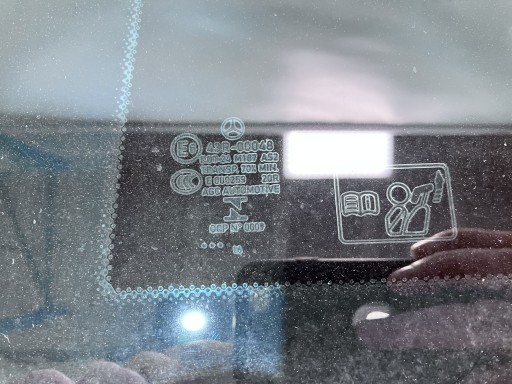 TM10195 - Кузовное стекло MERCEDES W205 COUPE 2016