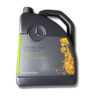 Моторное масло Mercedes Benz 5W30 5L MB 228.51 LT