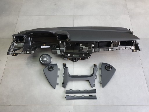 Audi A3 8Y LIFT dashboard console cockpit airbags 8Y1857001D 8Y0880201L oryg