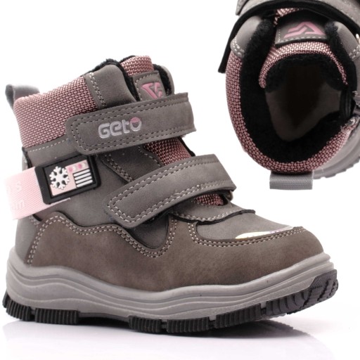 Сніжні черевики Gelteo 23 розмір різнокольорові