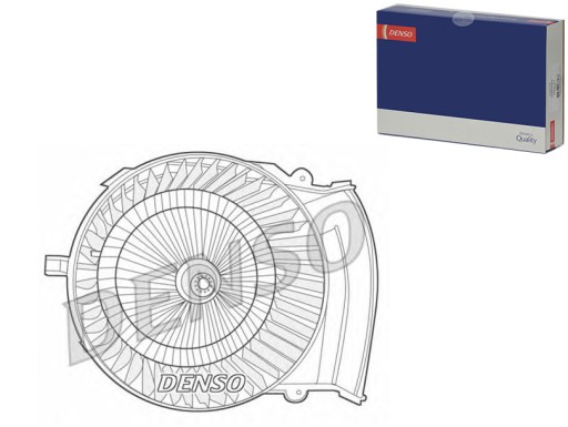 DEA07021 - ВЕНТИЛЯТОР DENSO 1613566380 6441X7