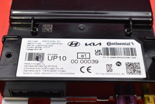 control unit module ECALL 96510-P1100 KIA SPORTAGE 5 V 21-25