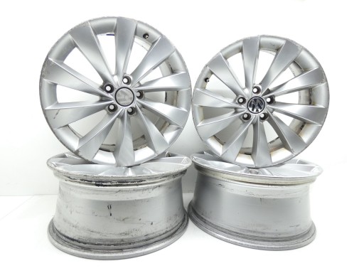 4X Jantes Roues Jantes roues R18 VW SCIROCCO III PASSAT CC 5X112 ET 41 3C8601025D