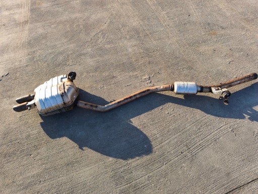 muffler, exhaust KOMPLET AUDI Q5 8R 2.0TDI 8K0253211 8R0253611H
